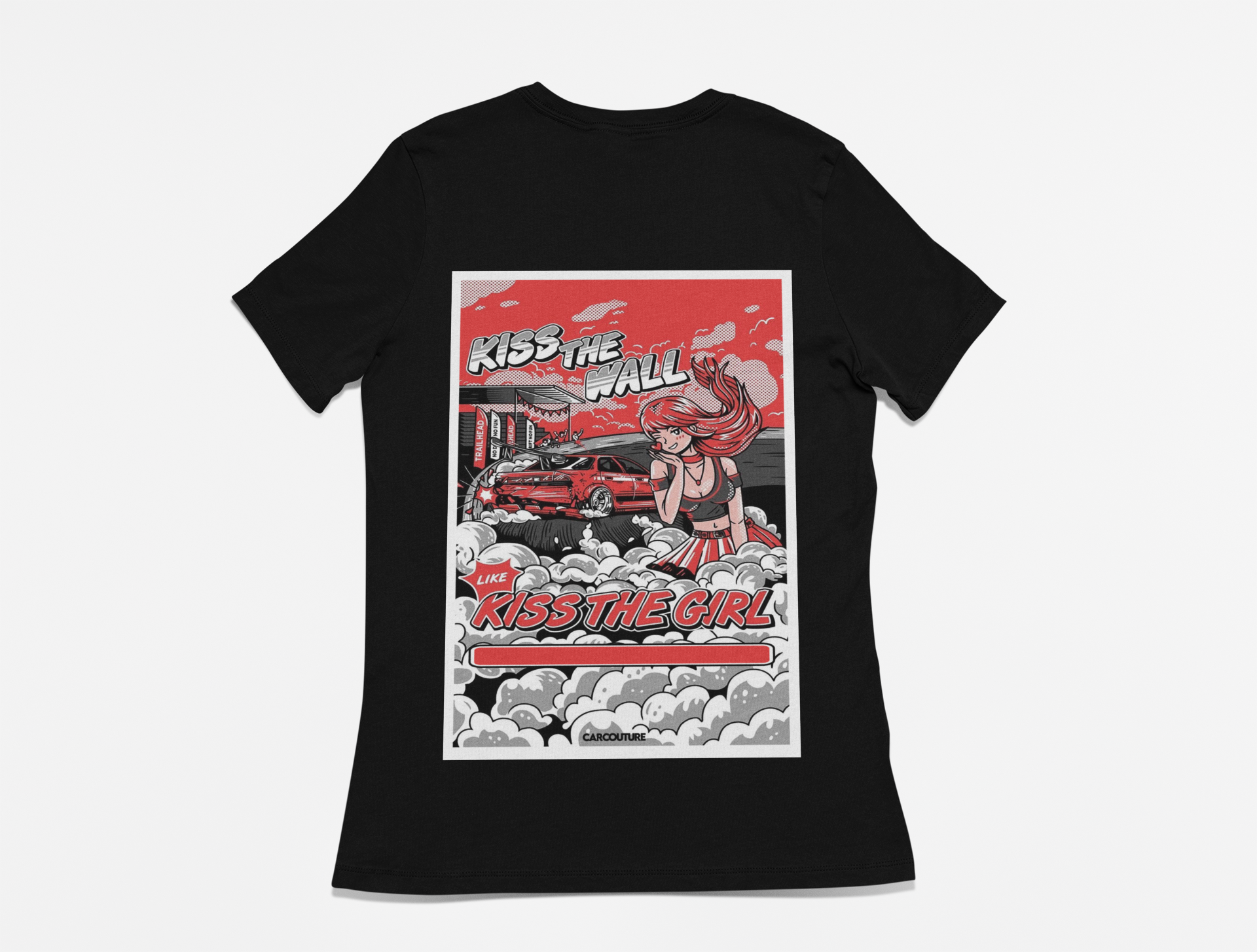 Kiss The Wall Ladies T-Shirt