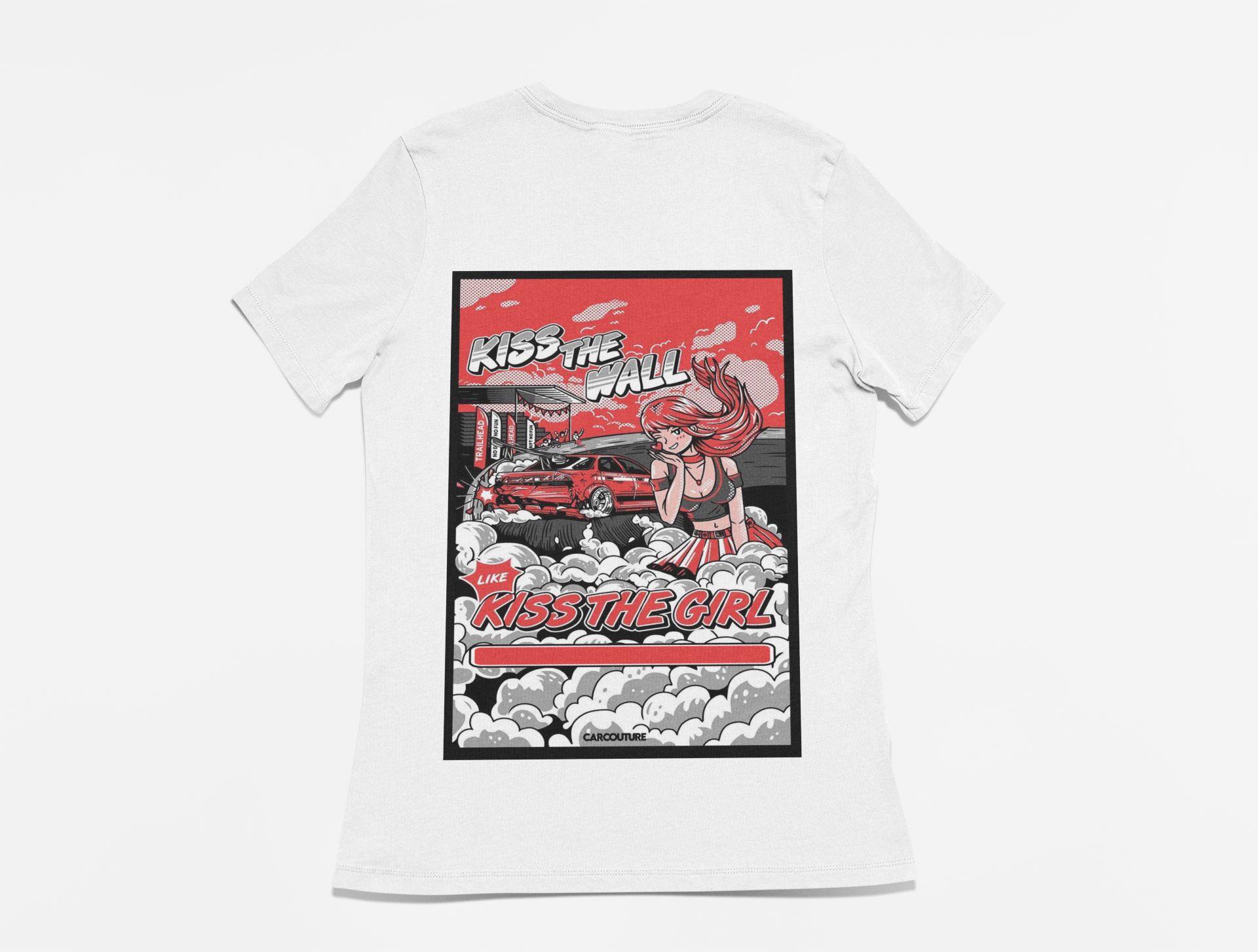 Kiss The Wall Ladies T-Shirt