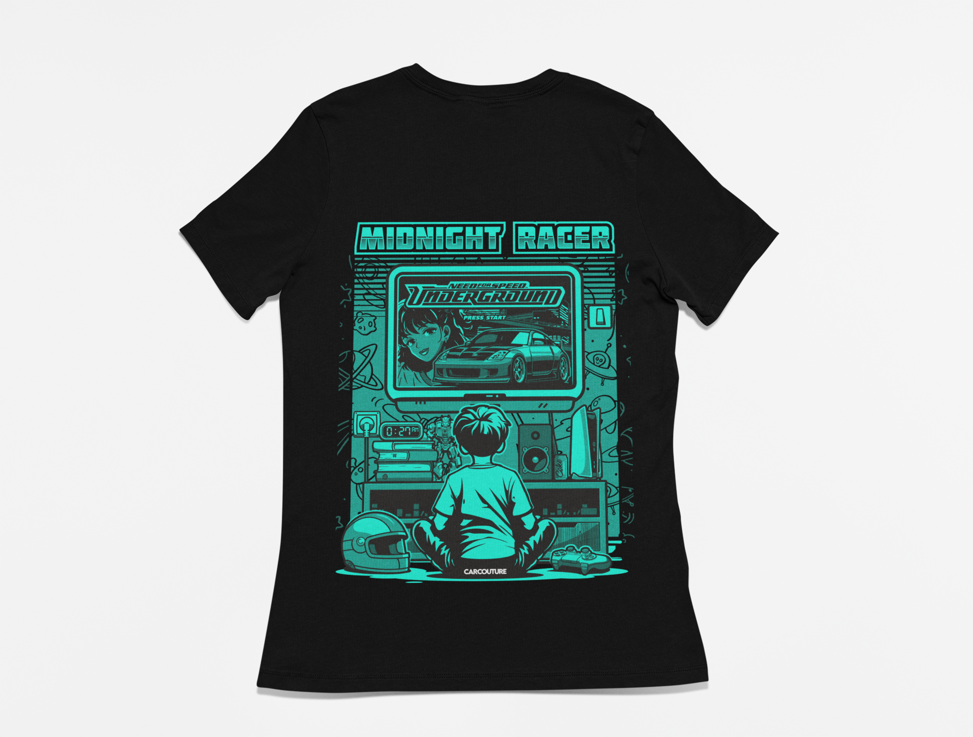 Midnight Racer Ladies T-Shirt