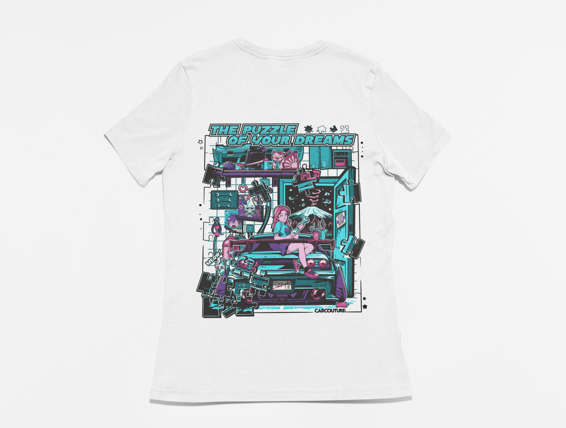 Puzzle Of Your Dreams Ladies T-Shirt