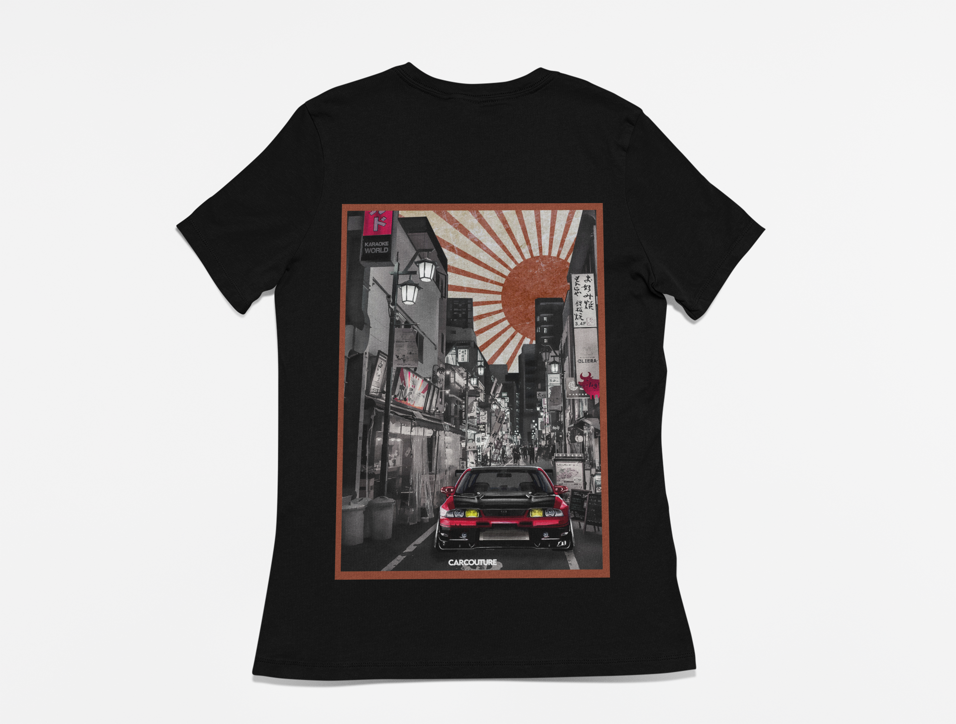 Skyline Artwork Print Ladies T-Shirt